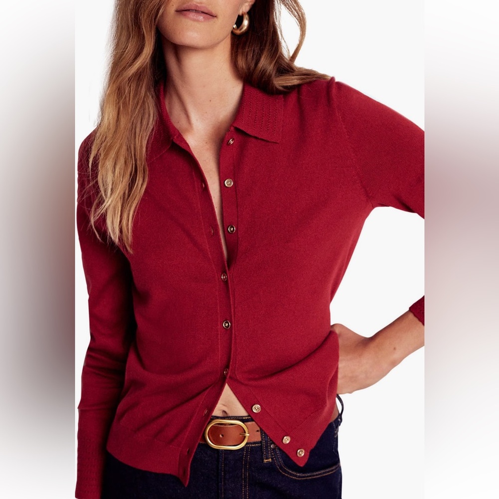 Boden Briony Stitch Cardigan
